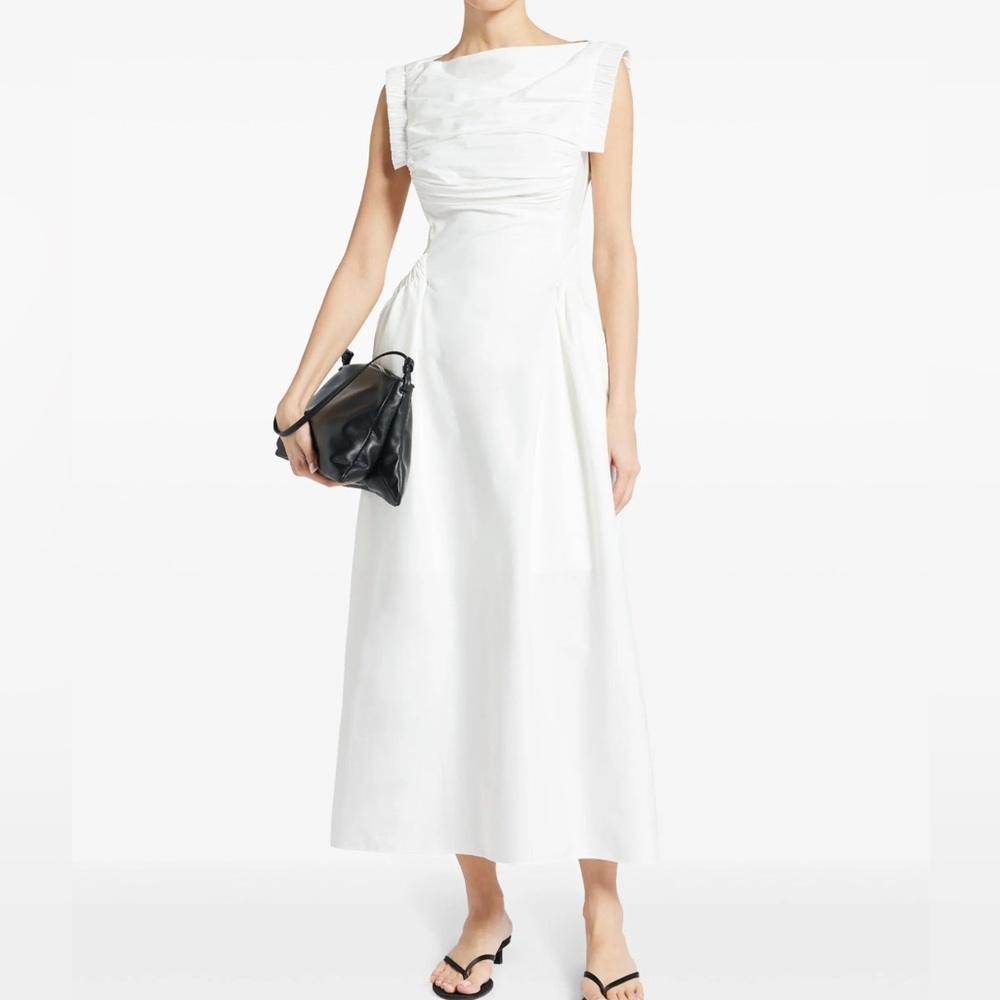 CHATS BY C.DAM Flame Midi Dress